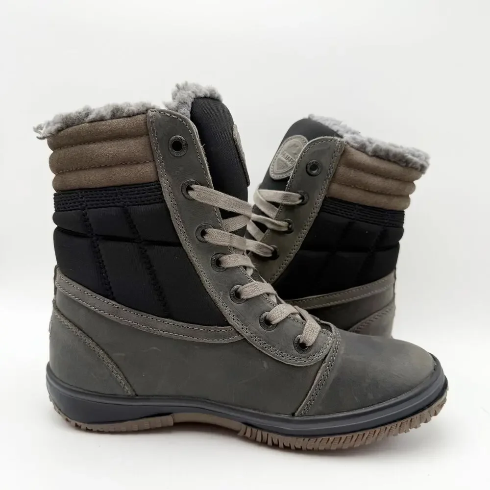 Pajar Mens Canada Trooper 3.0 Ankle Boots EU 40 US 7 Grey Black Waterproof NIB